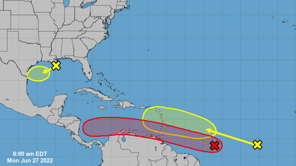 Something&rsquo;s Brewing for the Caribbean as the Atlantic Tropics Awaken